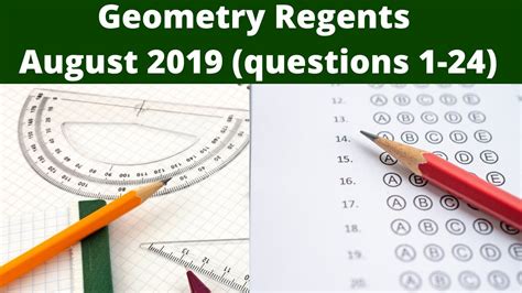 august 2019 geometry regents|august 2019 regents answers.